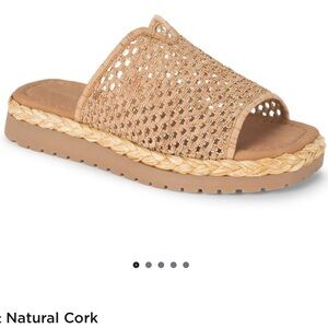 BareTraps Natural Cork Espadrille Slip-Ons 🆕